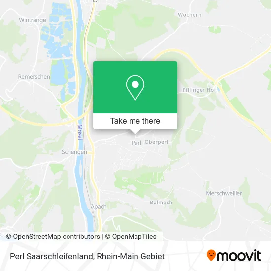 Карта Perl Saarschleifenland