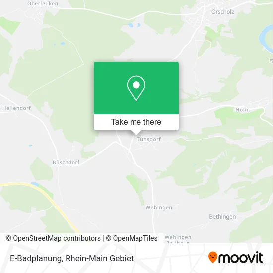 Карта E-Badplanung