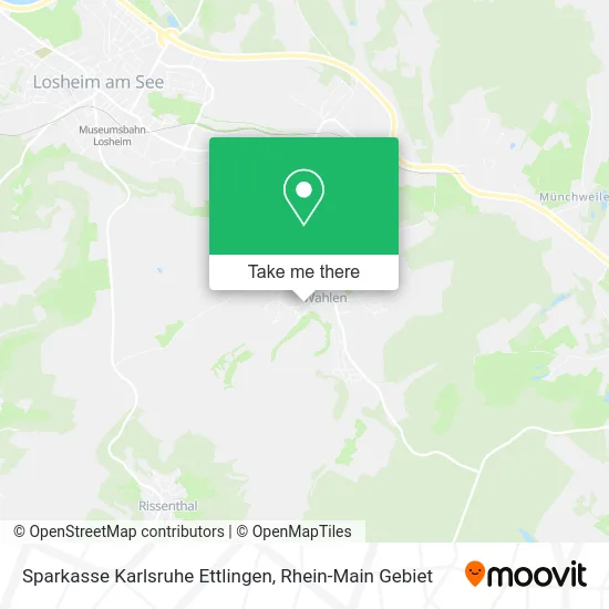 Карта Sparkasse Karlsruhe Ettlingen