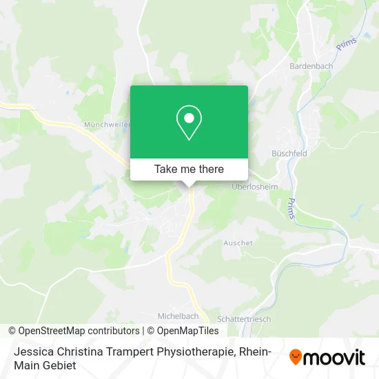 Карта Jessica Christina Trampert Physiotherapie