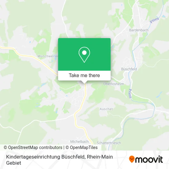 Карта Kindertageseinrichtung Büschfeld
