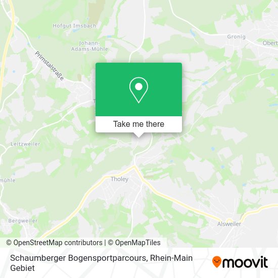 Карта Schaumberger Bogensportparcours