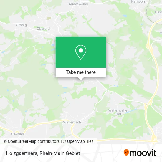 Карта Holzgaertners