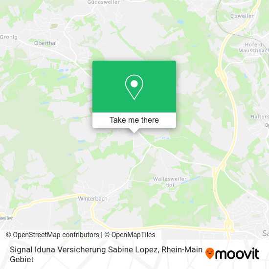 Карта Signal Iduna Versicherung Sabine Lopez