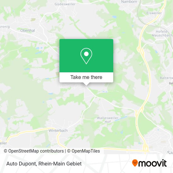 Карта Auto Dupont