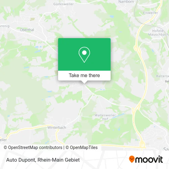 Карта Auto Dupont