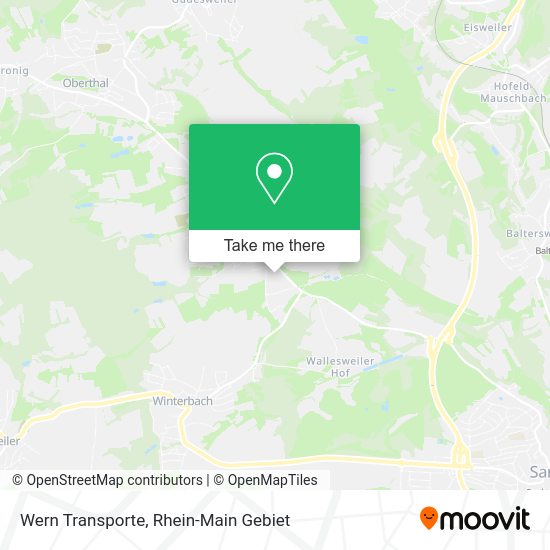Карта Wern Transporte