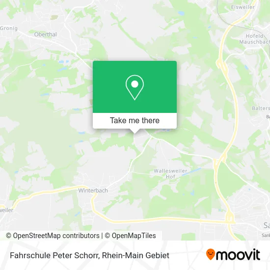 Карта Fahrschule Peter Schorr