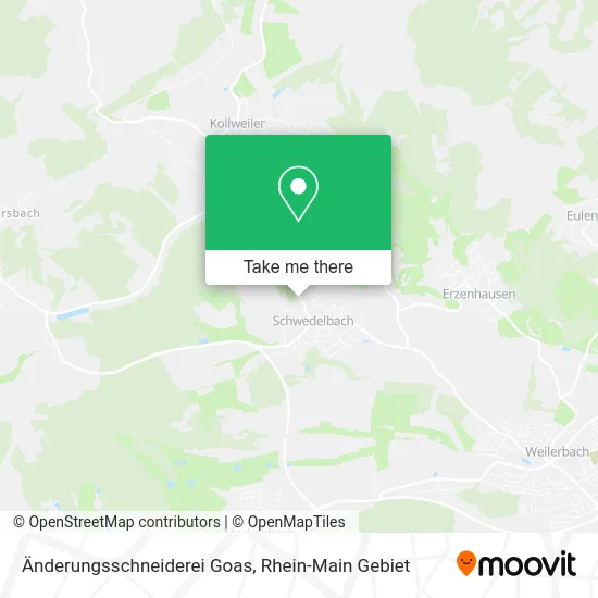 Карта Änderungsschneiderei Goas
