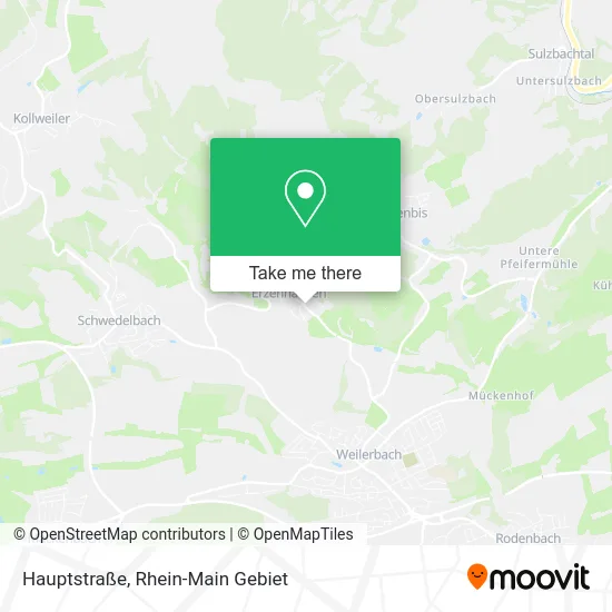 Карта Hauptstraße