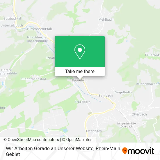 Карта Wir Arbeiten Gerade an Unserer Website