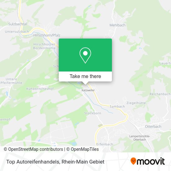 Карта Top Autoreifenhandels