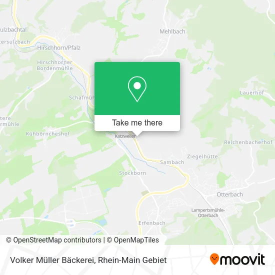 Карта Volker Müller Bäckerei