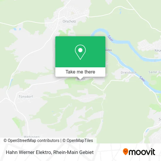 Карта Hahn Werner Elektro