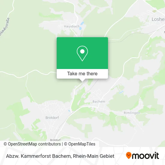 Карта Abzw. Kammerforst Bachem