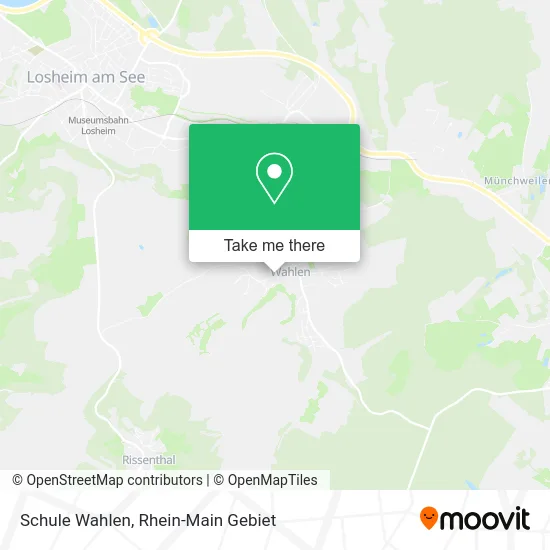 Карта Schule Wahlen