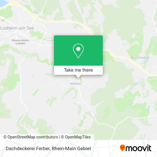 Карта Dachdeckerei Ferber