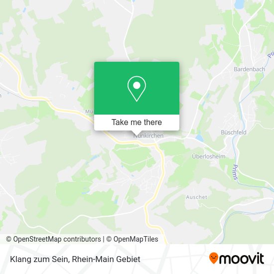 Карта Klang zum Sein