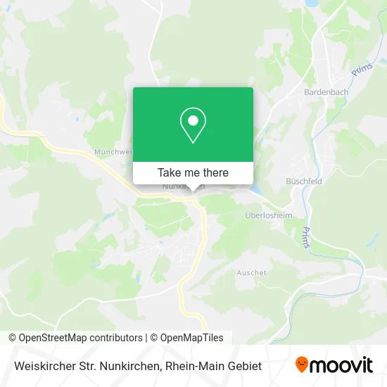 Карта Weiskircher Str. Nunkirchen
