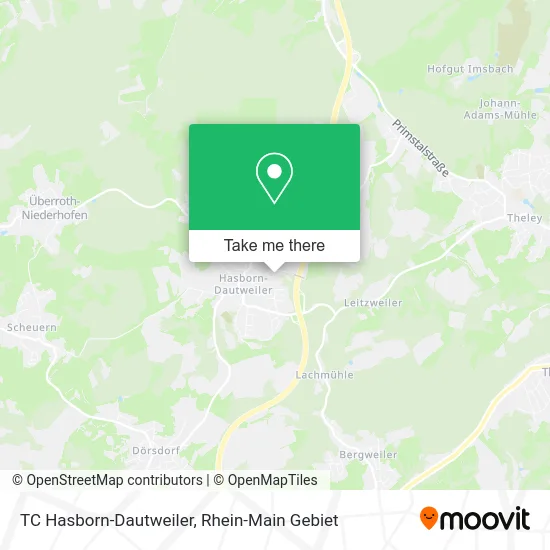 Карта TC Hasborn-Dautweiler