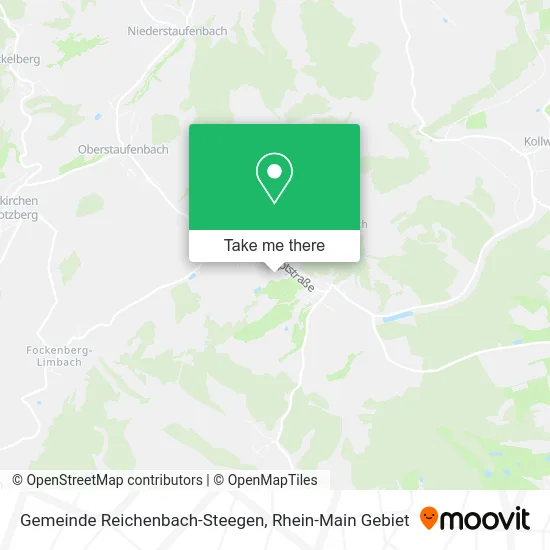 Карта Gemeinde Reichenbach-Steegen