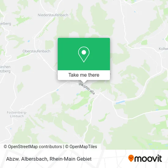 Карта Abzw. Albersbach