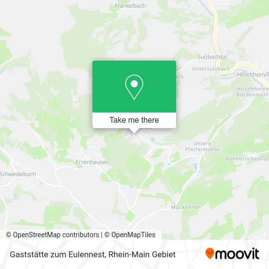 Карта Gaststätte zum Eulennest