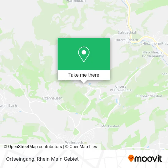 Карта Ortseingang