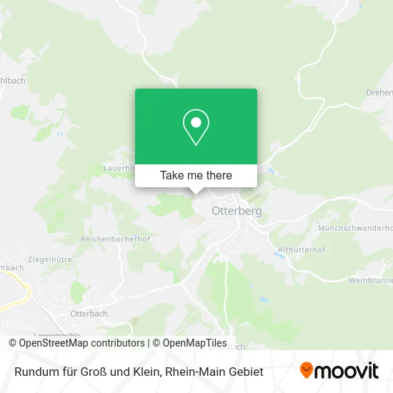 Карта Rundum für Groß und Klein