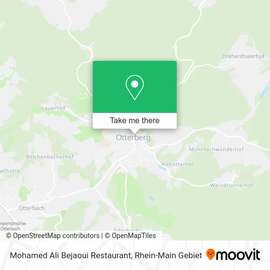 Карта Mohamed Ali Bejaoui Restaurant