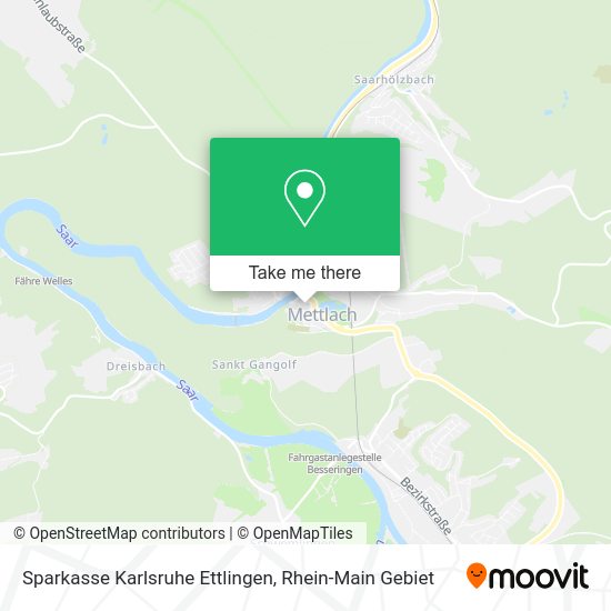 Карта Sparkasse Karlsruhe Ettlingen