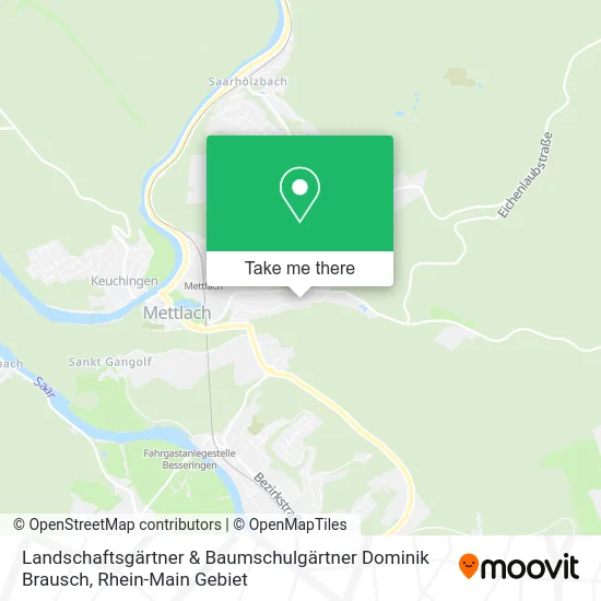 Карта Landschaftsgärtner & Baumschulgärtner Dominik Brausch