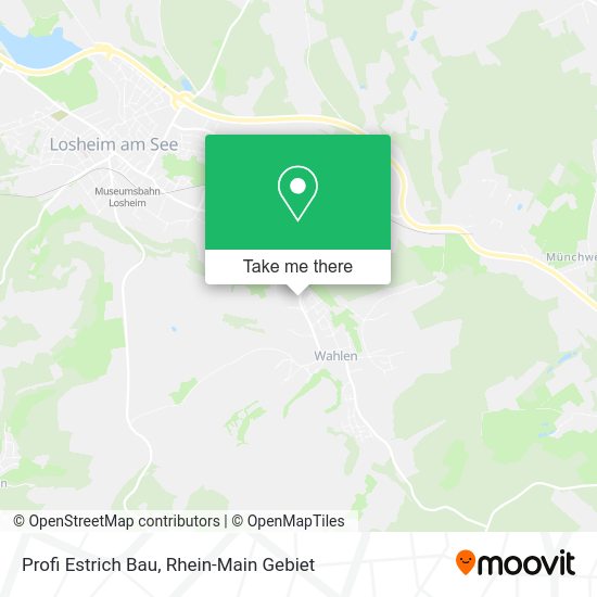 Карта Profi Estrich Bau