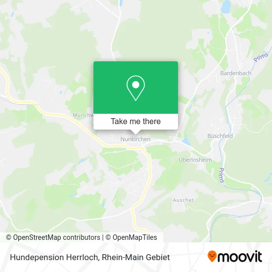 Карта Hundepension Herrloch