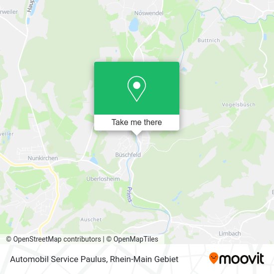 Карта Automobil Service Paulus