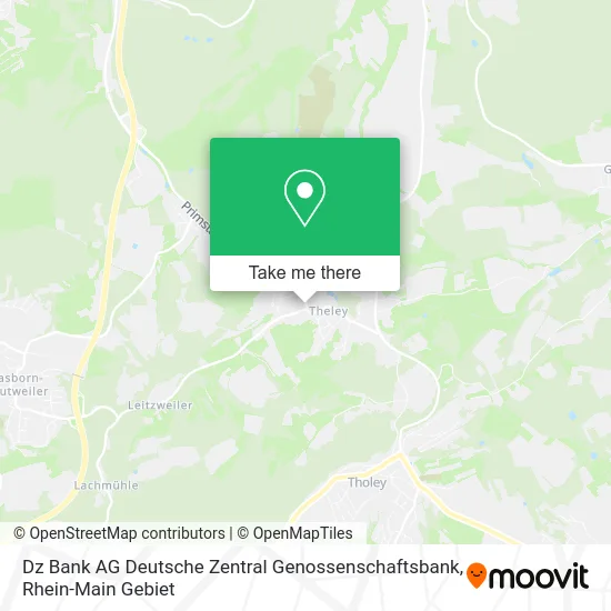 Карта Dz Bank AG Deutsche Zentral Genossenschaftsbank