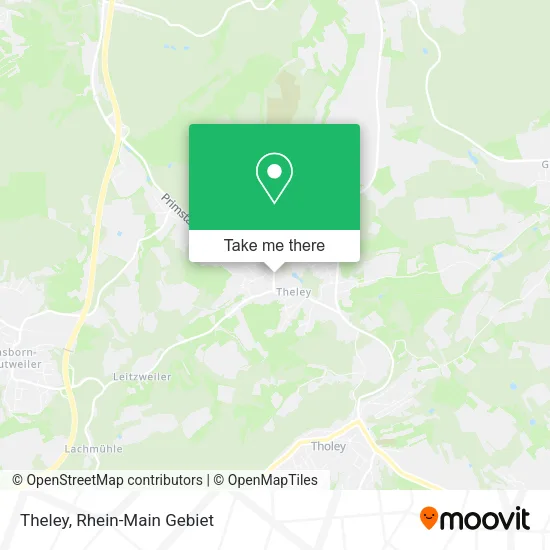 Карта Theley