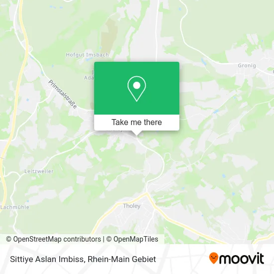 Карта Sittiye Aslan Imbiss