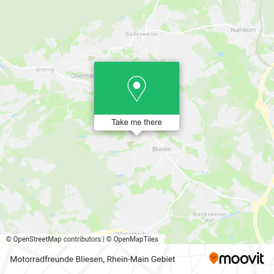 Motorradfreunde Bliesen map