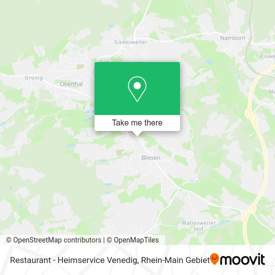 Карта Restaurant - Heimservice Venedig