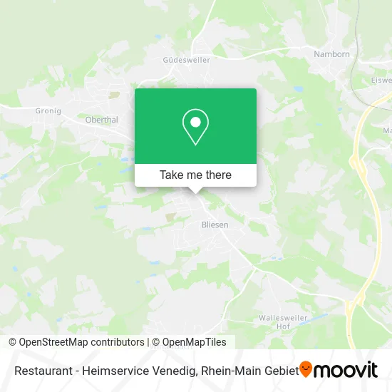 Карта Restaurant - Heimservice Venedig