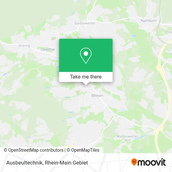Карта Ausbeultechnik