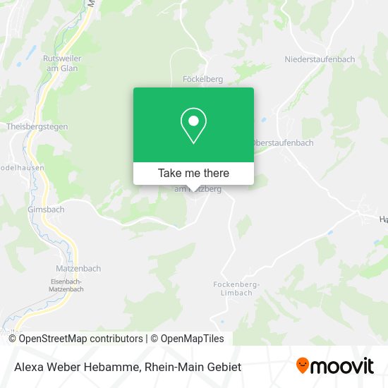 Карта Alexa Weber Hebamme