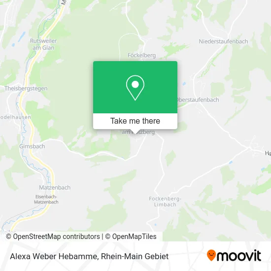 Карта Alexa Weber Hebamme