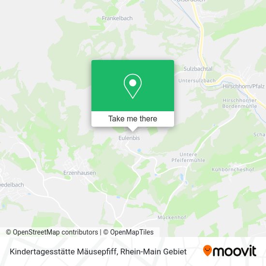 Карта Kindertagesstätte Mäusepfiff