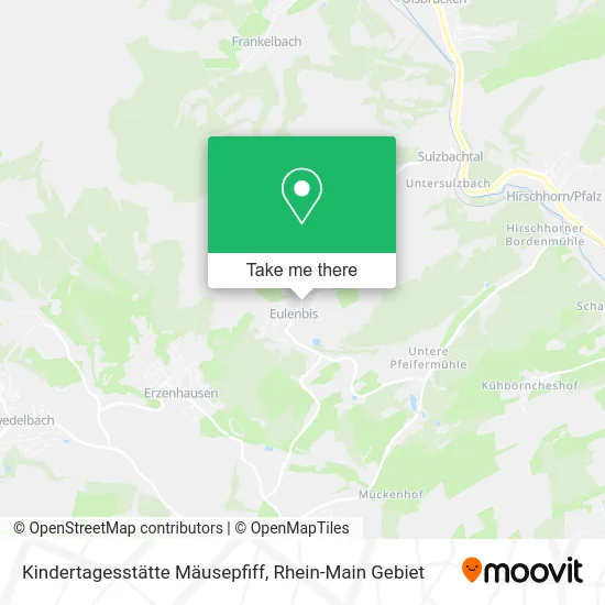 Карта Kindertagesstätte Mäusepfiff