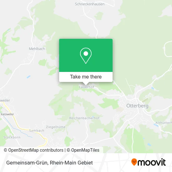 Карта Gemeinsam-Grün