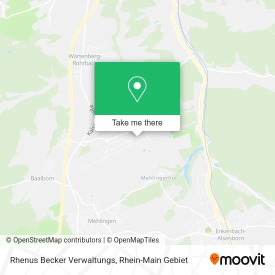 Карта Rhenus Becker Verwaltungs
