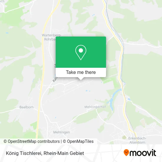 Карта König Tischlerei