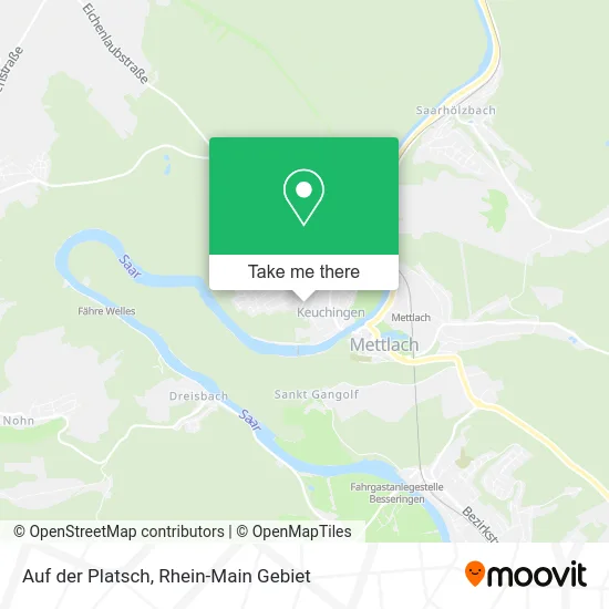 Карта Auf der Platsch